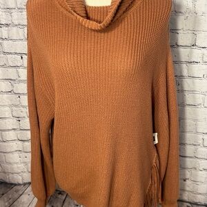 Cozy Knit Sweater in Warm Brown